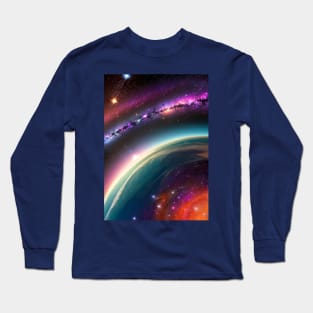 Edge of the galaxy Long Sleeve T-Shirt